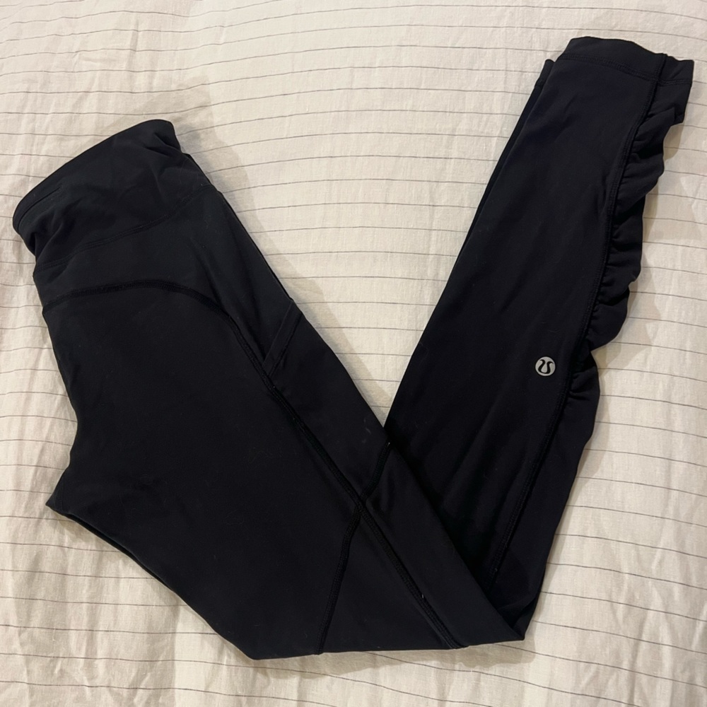 Lululemon running leggings, size 6